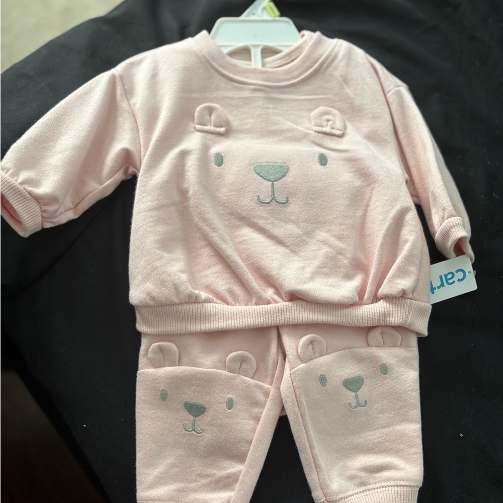 Carter's Pink Bear Kids - Picture 1 of 1